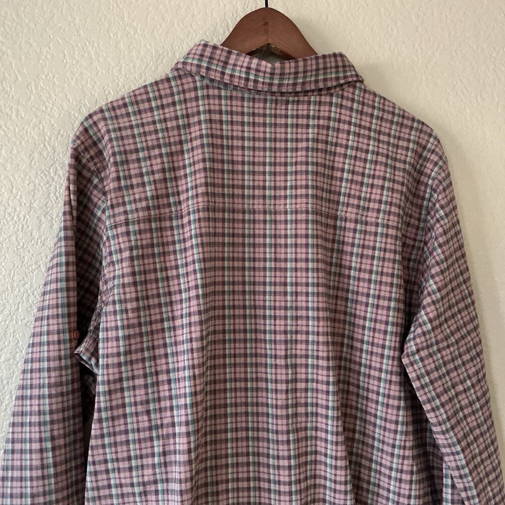 Patagonia Early Rise Stretch Long Sleeve Button Up Shirt Mauve Size XL women - Picture 4 of 12